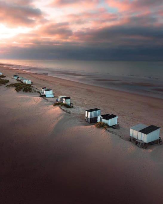 Duplex Calais Nord A 2 Pas De La Plage Eksteriør bilde